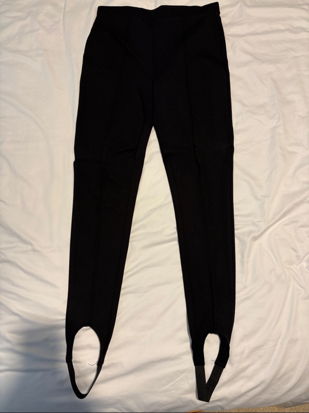 Mango Black Stirrup Leggings